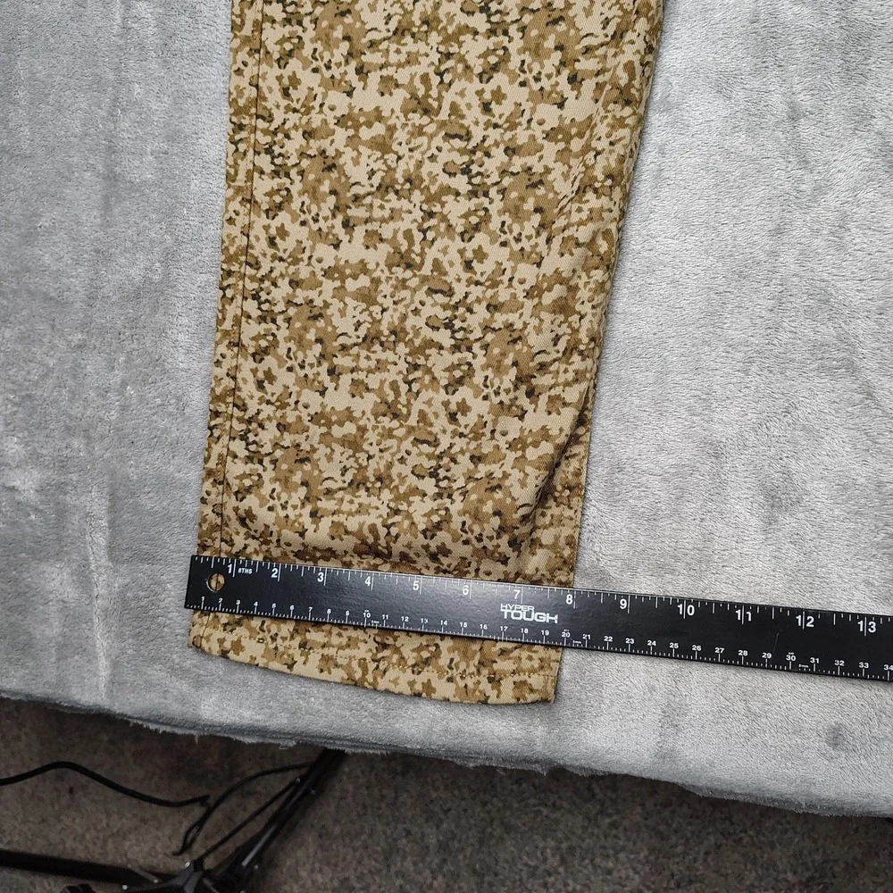 Levis Cargo Pants Men 36x34 Fits 37x34 Camouflage Slim Straight Stretch Military